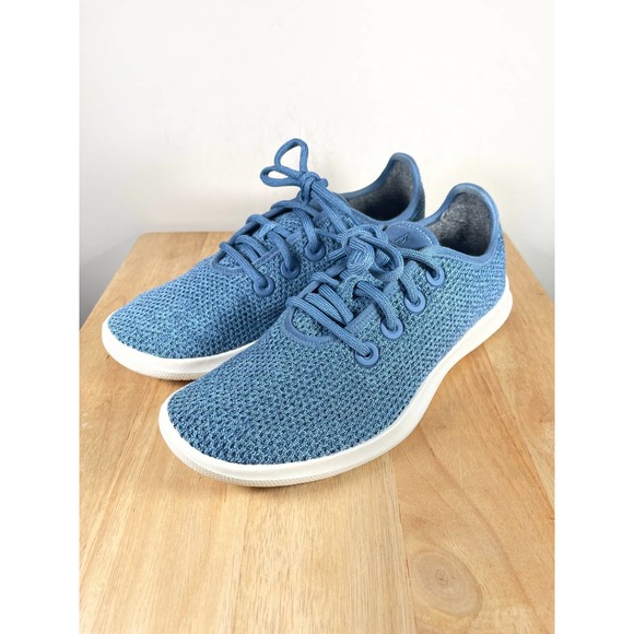 allbirds Shoes - Allbirds Tree Runners Nikau Sapphire Blue Sneakers 1118 RM1 Women's size 8